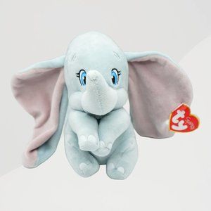 TY Sparkle Beanie Baby‎ Disney Dumbo The Elephant Plush 7"